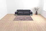 6' X 9' Multicolor Medallion Distressed Washable Area Rug - Homeroots - Flyclothing LLC