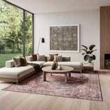 6' X 9' Multicolor Medallion Distressed Washable Area Rug - Homeroots - Flyclothing LLC