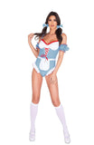 Roma Costume 4pc Gingham Kansas Girl Costume - Roma Costume - Flyclothing LLC