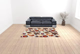 7' X 10' Multicolor Floral Stain Resistant Non Skid Area Rug - Homeroots - Flyclothing LLC