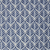 8' X 11' Blue Floral Stain Resistant Non Skid Area Rug - Homeroots - Flyclothing LLC