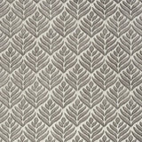 6' X 9' Charcoal Floral Stain Resistant Non Skid Area Rug - Homeroots - Flyclothing LLC