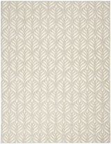 5' X 8' Ivory And Grey Floral Stain Resistant Non Skid Area Rug - Homeroots - Flyclothing LLC