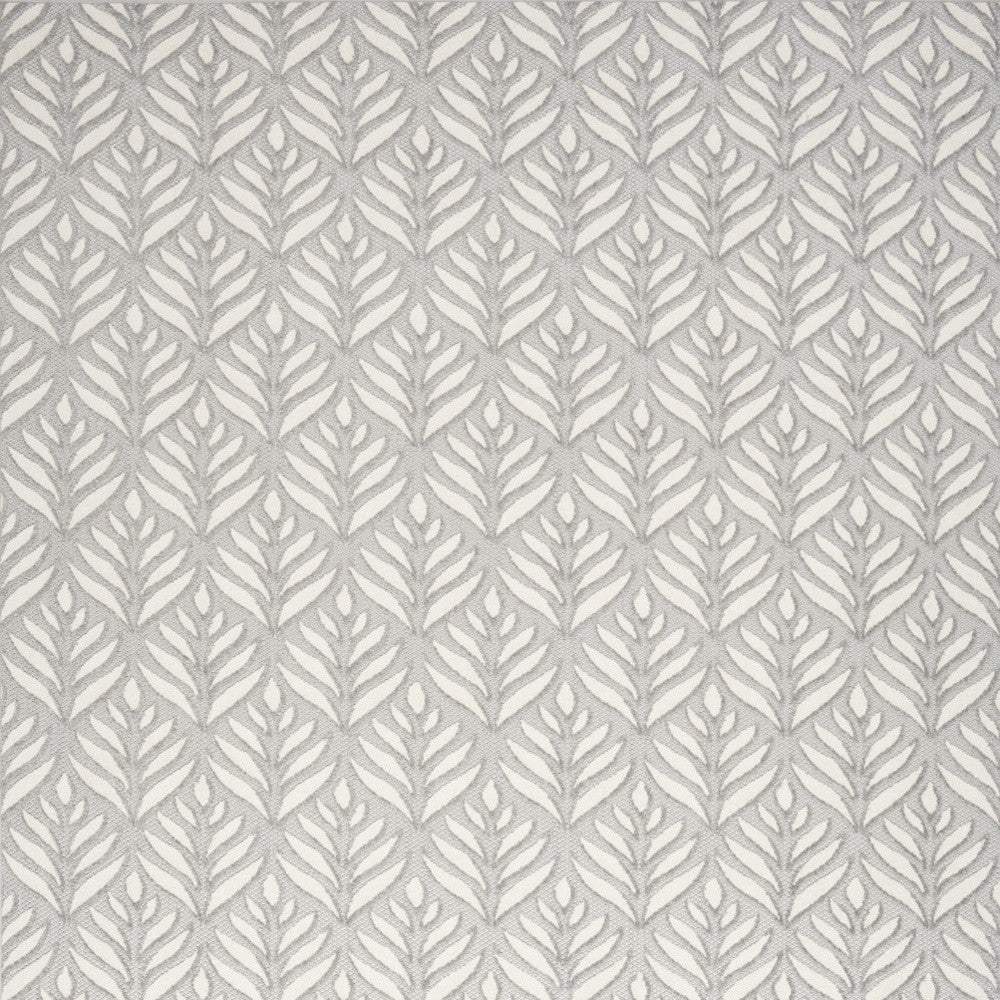 5' X 8' Grey Floral Stain Resistant Non Skid Area Rug - Homeroots - Flyclothing LLC