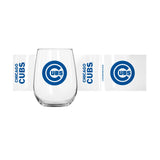Chicago Cubs 16oz Gameday Curved Beverage Glass