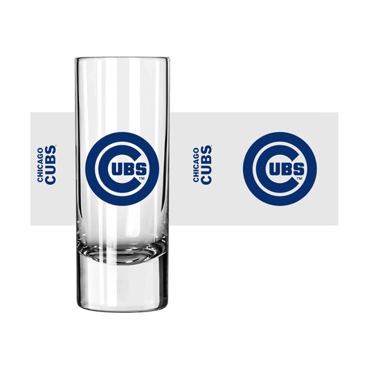 Chicago Cubs 2.5oz Gameday Shooter Glass - Logo Brands - Flyclothing LLC