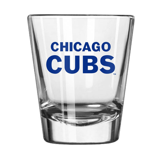 Chicago Cubs 2oz Cube Shot Glass - Logo Brands - Flyclothing LLC