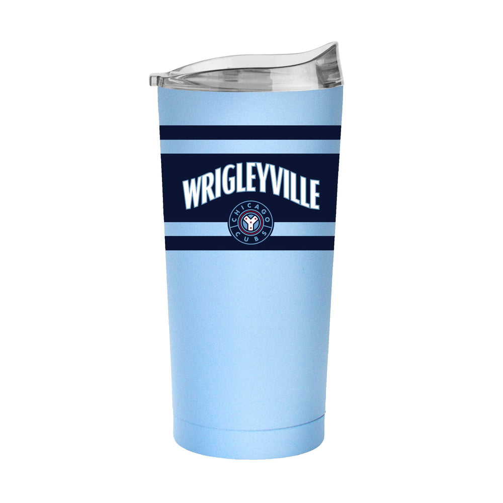Chicago Cubs City Connect 20oz Powder Coat Tumbler - Logo Brands - Flyclothing LLC