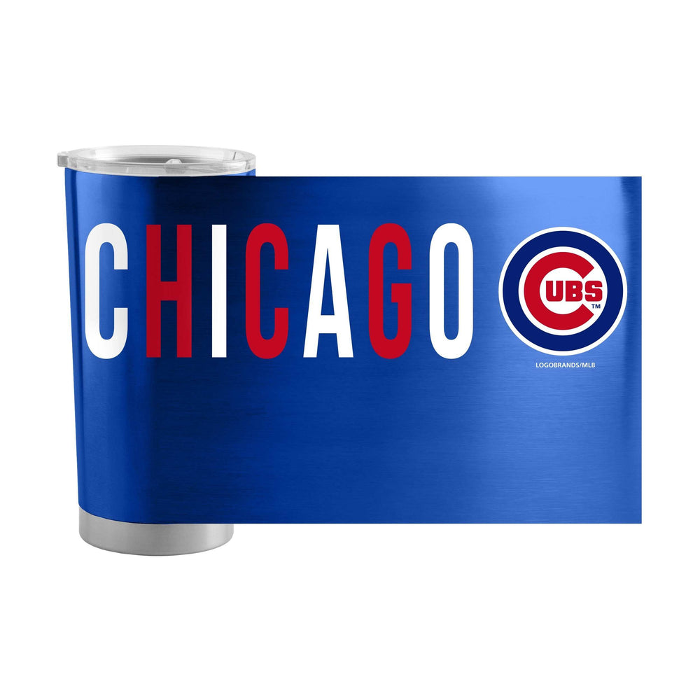Chicago Cubs Overtime 20oz Stainless Tumbler - Logo Brands - Flyclothing LLC