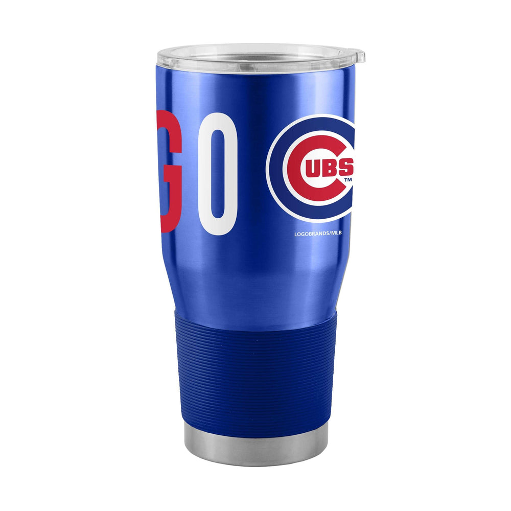 Chicago Cubs Overtime 30oz Stainless Tumbler - Logo Brands - Flyclothing LLC