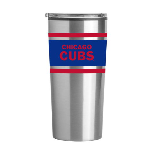 Chicago Cubs 20oz Stripe Fusion Tumbler - Logo Brands - Flyclothing LLC