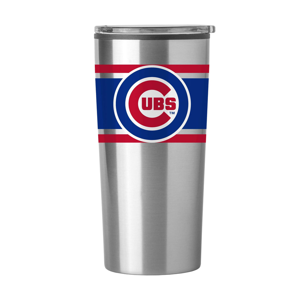 Chicago Cubs 20oz Stripe Fusion Tumbler - Logo Brands - Flyclothing LLC
