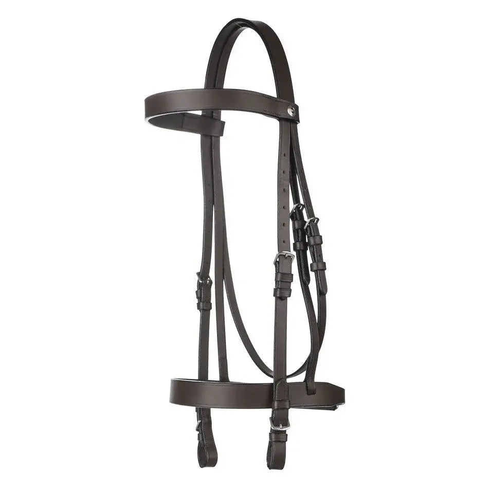 HENRI DE RIVEL POLO BRIDLE WITH DOUBLE REINS - Breeches.com - Flyclothing LLC