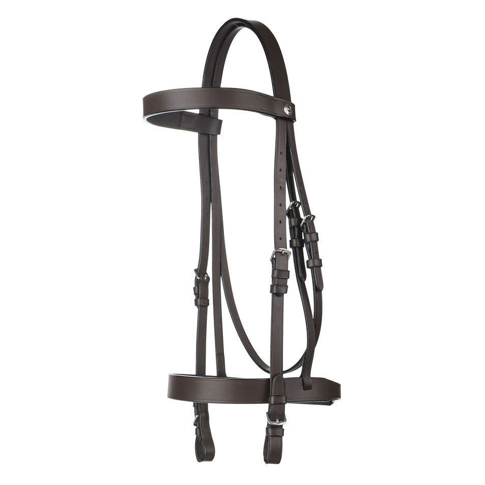 HENRI DE RIVEL POLO BRIDLE WITH DOUBLE REINS - Breeches.com - Flyclothing LLC