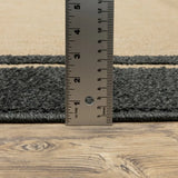 2' X 3' Beige and Black Stain Resistant Indoor Outdoor Area Rug - Homeroots - Flyclothing LLC