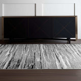 4' X 6' Grey Abstract Area Rug - Homeroots - Flyclothing LLC