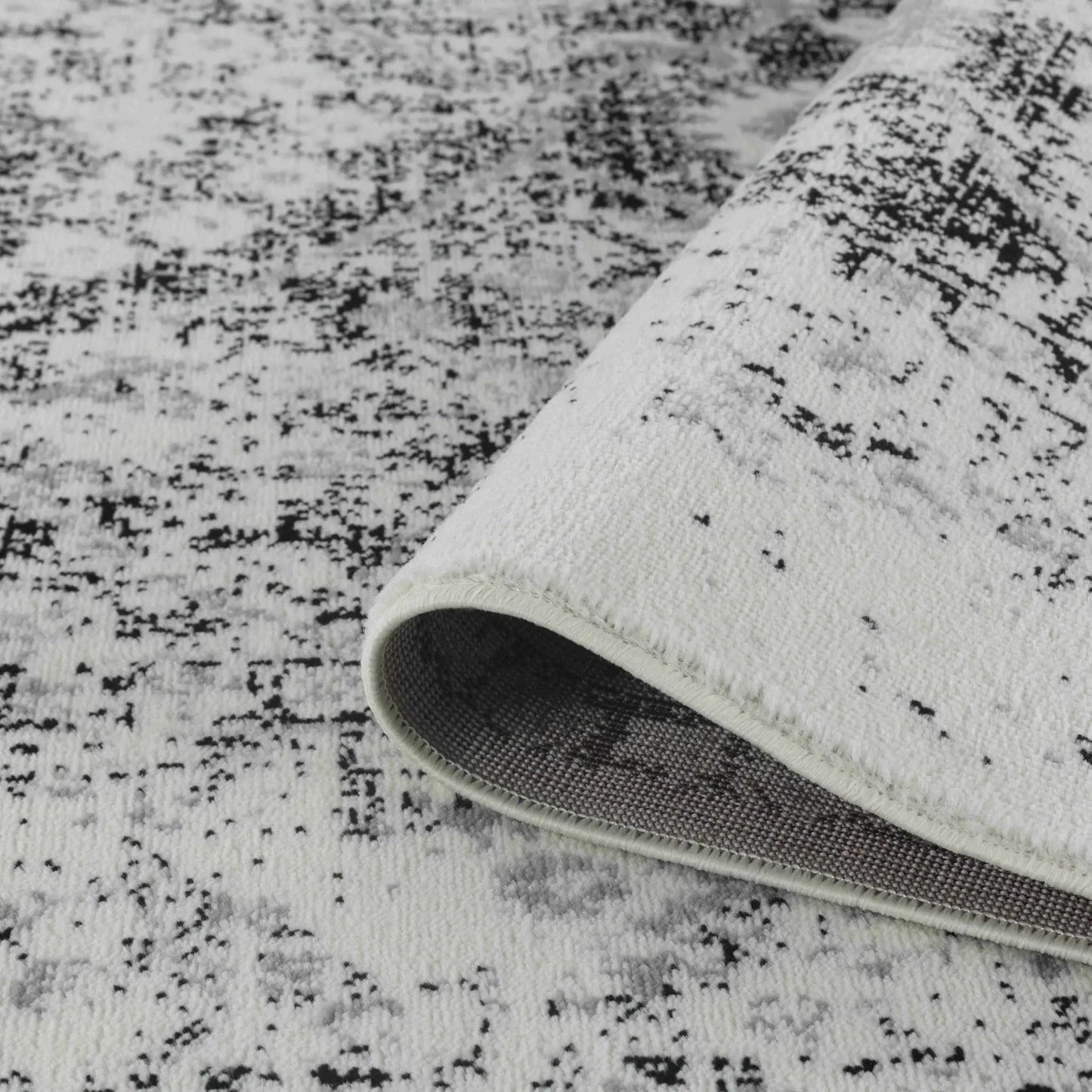 4' X 6' Black Oriental Area Rug - Homeroots - Flyclothing LLC