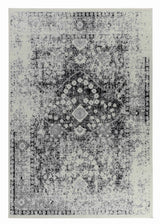 4' X 6' Black Oriental Area Rug - Homeroots - Flyclothing LLC