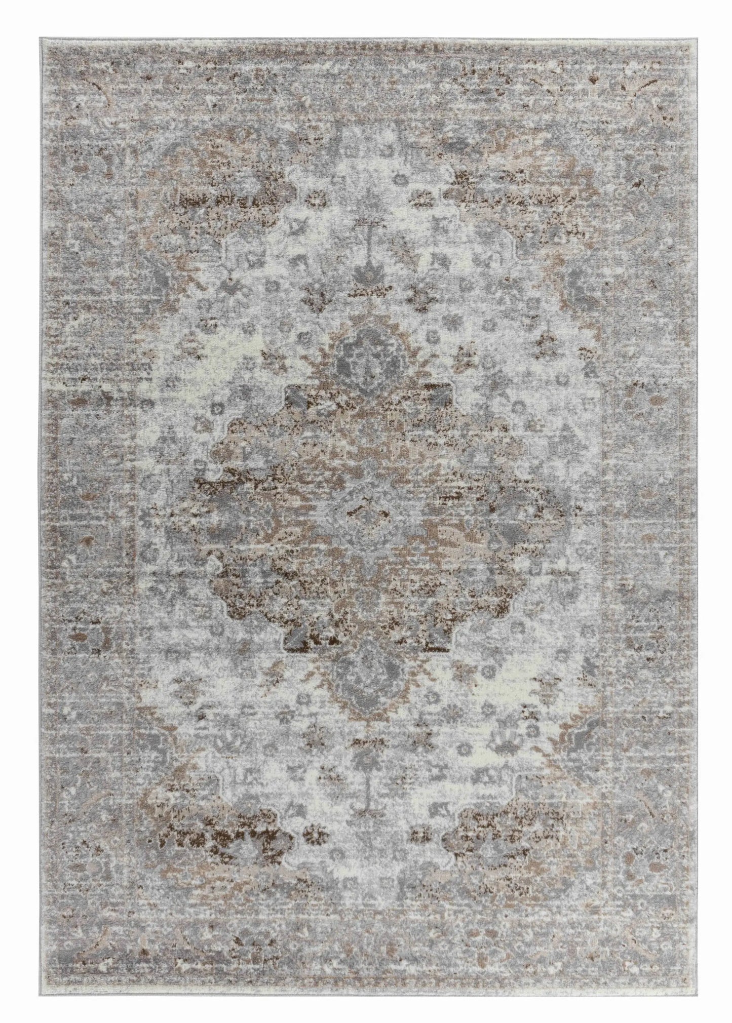8' X 11' Brown Oriental Area Rug - Homeroots - Flyclothing LLC