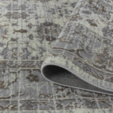 4' X 6' Grey Oriental Area Rug - Homeroots - Flyclothing LLC