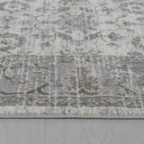 5' X 8' Grey Oriental Area Rug - Homeroots - Flyclothing LLC