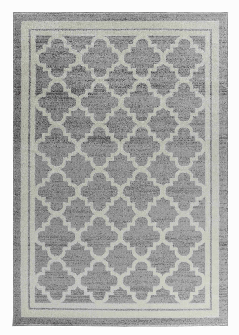 4' X 6' Grey Moroccan Area Rug - Homeroots - Flyclothing LLC