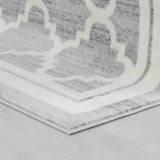 5' X 8' Grey Moroccan Area Rug - Homeroots - Flyclothing LLC