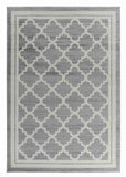 5' X 8' Grey Moroccan Area Rug - Homeroots