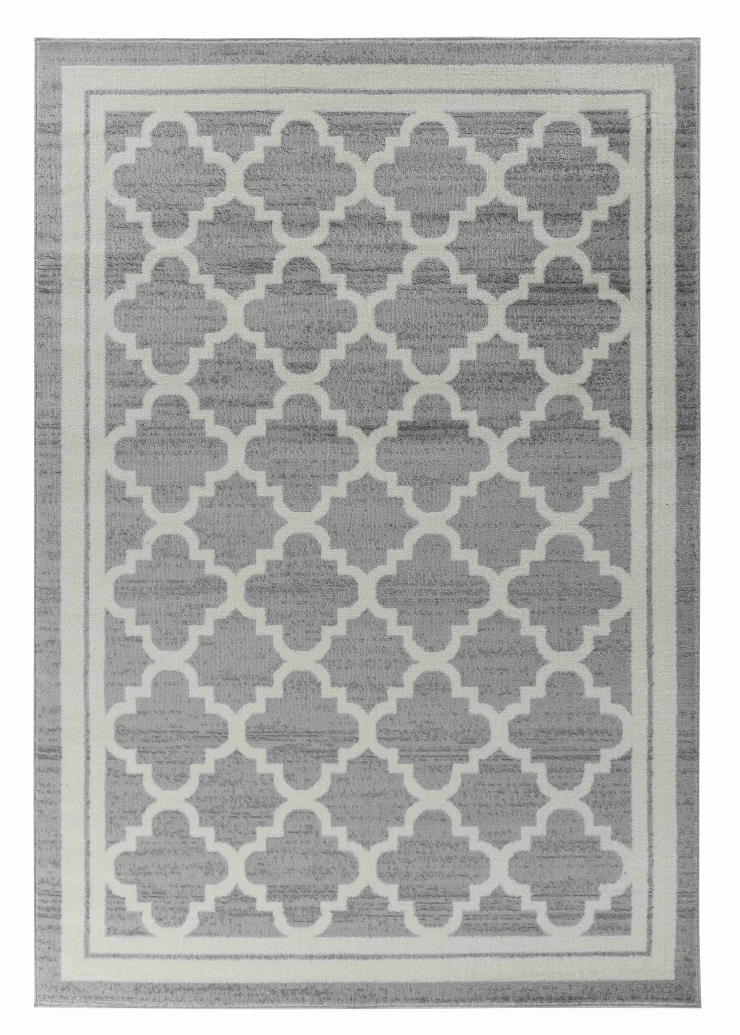 7' X 10' Grey Moroccan Area Rug - Homeroots - Flyclothing LLC