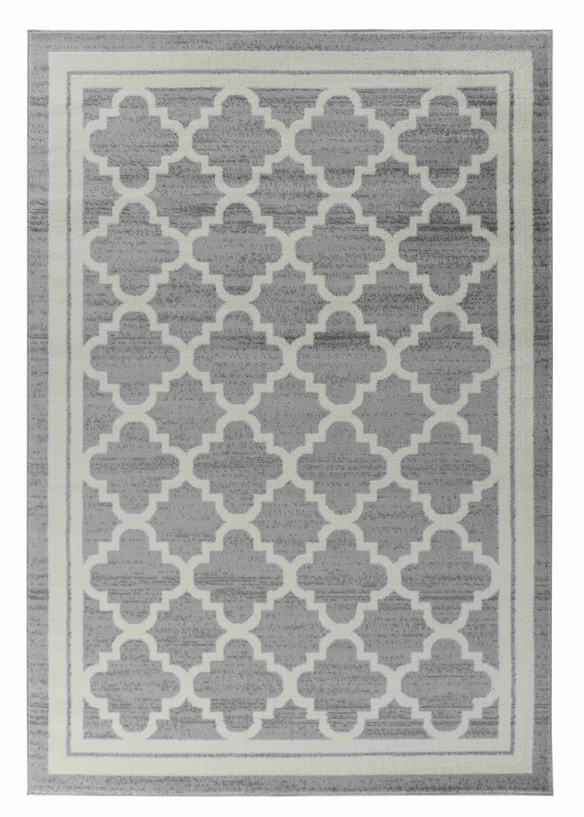 7' X 10' Grey Moroccan Area Rug - Homeroots - Flyclothing LLC