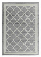 8' X 11' Grey Moroccan Area Rug - Homeroots - Flyclothing LLC