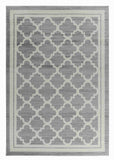 8' X 11' Grey Moroccan Area Rug - Homeroots - Flyclothing LLC