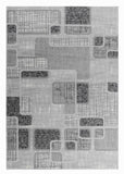 8' X 11' Grey Geometric Area Rug - Homeroots - Flyclothing LLC
