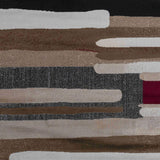 7' X 10' Brown Abstract Area Rug - Homeroots - Flyclothing LLC