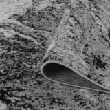 2' X 8' Grey Abstract Area Rug - Homeroots - Flyclothing LLC