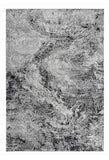 2' X 8' Grey Abstract Area Rug
