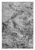 8' X 11' Grey Abstract Area Rug - Homeroots - Flyclothing LLC