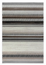 5' X 8' Beige Striped Area Rug - Homeroots - Flyclothing LLC
