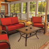 2' X 4' Tan Geometric Stain Resistant Indoor Outdoor Area Rug - Homeroots - Flyclothing LLC
