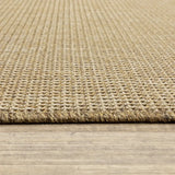 2' X 4' Beige Stain Resistant Indoor Outdoor Area Rug - Homeroots - Flyclothing LLC