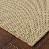 2' X 8' Beige Stain Resistant Indoor Outdoor Area Rug - Homeroots - Flyclothing LLC