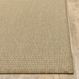 2' X 8' Beige Stain Resistant Indoor Outdoor Area Rug - Homeroots - Flyclothing LLC