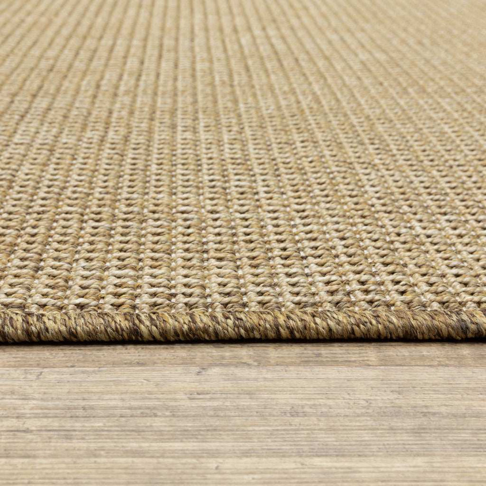 4' X 6' Beige Stain Resistant Indoor Outdoor Area Rug - Homeroots - Flyclothing LLC
