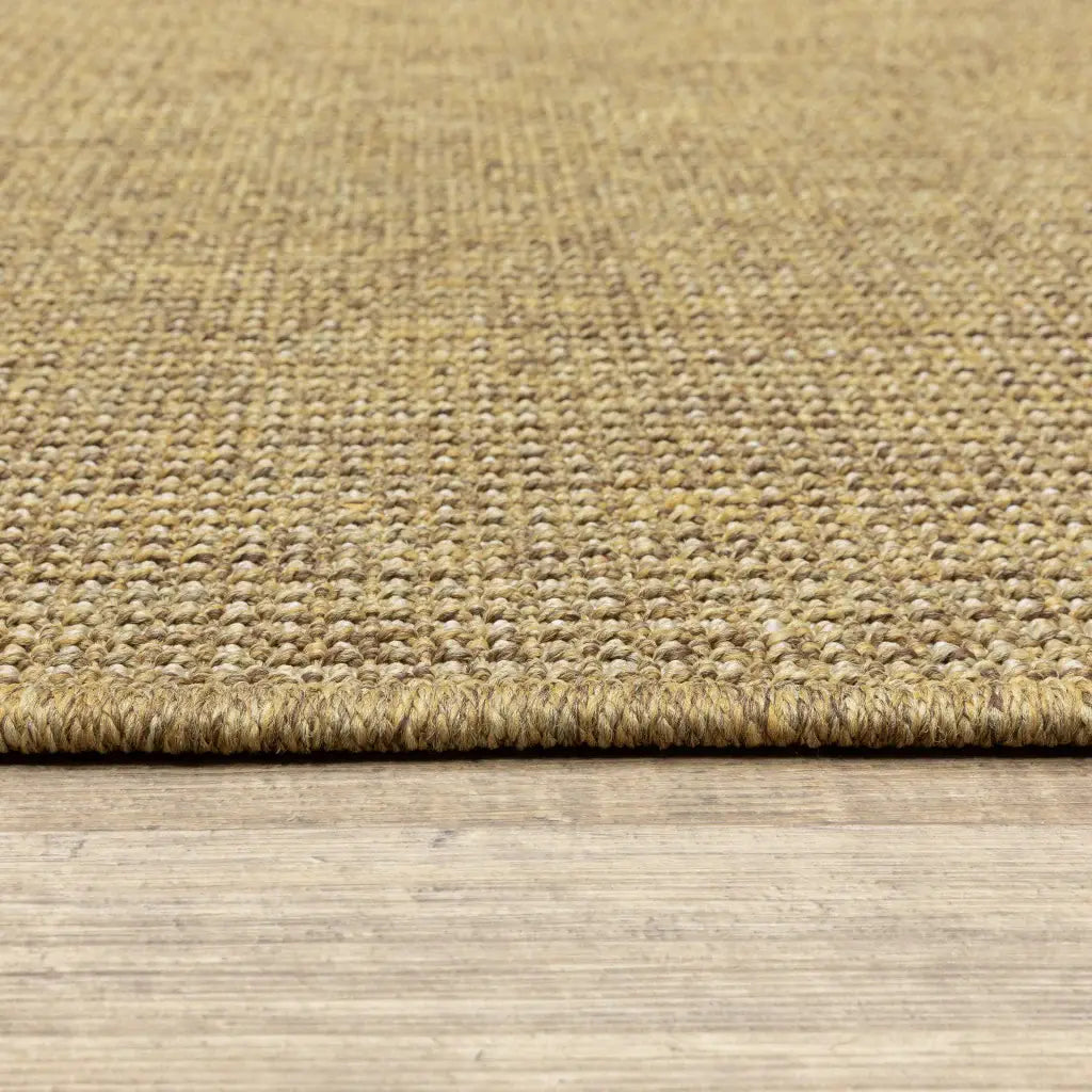2' X 4' Tan Stain Resistant Indoor Outdoor Area Rug - Homeroots - Flyclothing LLC