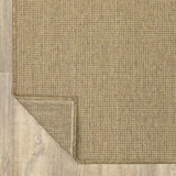 4' X 6' Tan Stain Resistant Indoor Outdoor Area Rug - Homeroots - Flyclothing LLC