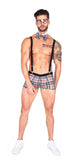 Roma Costume 3pc Mens Hunky School Nerd - Roma Costume - Flyclothing LLC