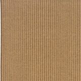 8' X 11' Tan Striped Stain Resistant Indoor Outdoor Area Rug - Homeroots - Flyclothing LLC
