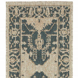 2' X 8' Gray Oriental Stain Resistant Indoor Outdoor Area Rug - Homeroots - Flyclothing LLC