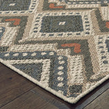 2' X 8' Gray Geometric Stain Resistant Indoor Outdoor Area Rug - Homeroots - Flyclothing LLC