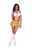 Roma Costume 3pc Glitzy School Girl - Roma Costume - Flyclothing LLC
